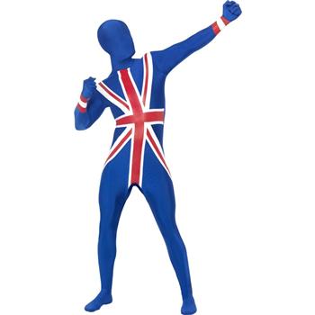 British Union Jack Skin Suit ADULT HIRE